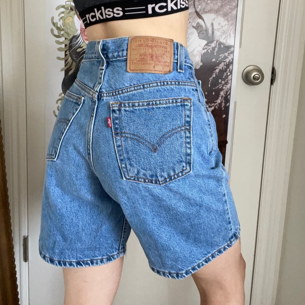 Levi’s vintage longline hightwaisted shorts